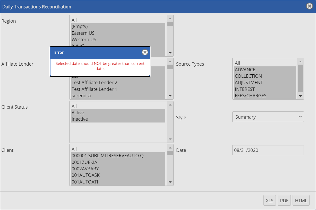 Validation - Selected date should not be greater than current date
