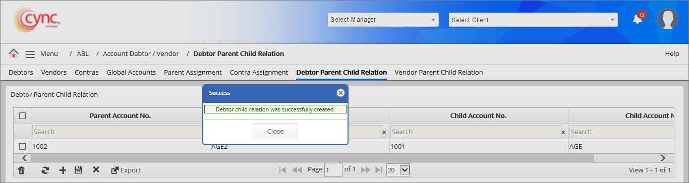 Success - Chile relation created
