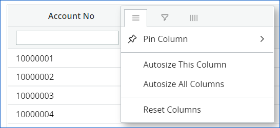 Column Edit features